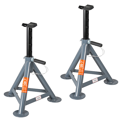 Стойка опорная 8т 385-600мм, пальцевый механизм, 2 шт.