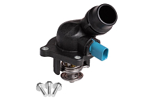 Термостат для автомобилей VW Passat B5 (96-)/A4 (00-) 1.8i/2.0i (100°С) (с корпусом)