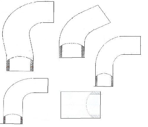 Патрубки охлаждения для автомобилей ГАЗ 3302 ГАЗель (406) (силикон, кмпл., 5шт.)