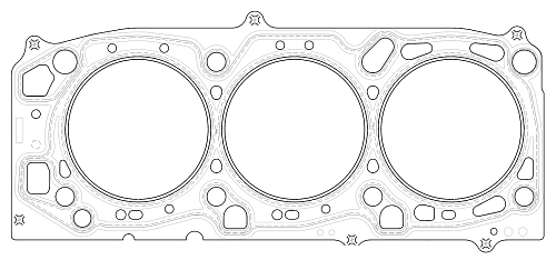 Прокладка ГБЦ для а/м Mitsubishi Pajero IV (06-) 3.8i [6G75] (прав.)