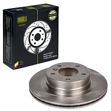 Диски тормозные для автомобилей BMW 3 (E90 / 91 / 92 / 93) (05-) / 1 (E81 / 87) (04-) задний d=300 окрашенный
