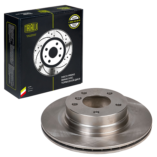 Диски тормозные для автомобилей BMW 3 (E90 / 91 / 92 / 93) (05-) / 1 (E81 / 87) (04-) задний d=300 окрашенный