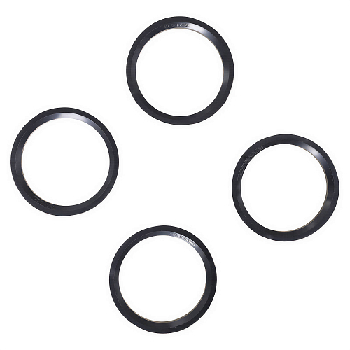 Кольцо центровочное для литого диска 66.6-57.1мм, комплект 4 шт., пластик