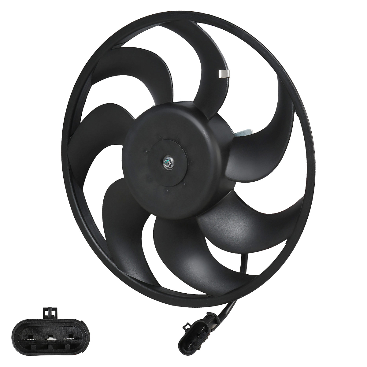 Электровентилятор кондиционера для автомобилей Opel Astra H (04-)/Zafira B (05-) (без кожуха)