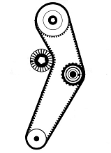 Ремкомплект ГРМ для автомобилей Лада Largus (12-)/Renault Logan (04-) 8V (помпа/ремень/ролик)