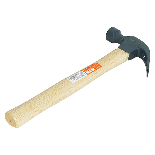 Молоток столярный с деревянной рукояткой