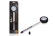 Компрессометр для бензиновых двигателей прижимной, удлиненный (ВАЗ г.в. 2110-12, 16 клап)