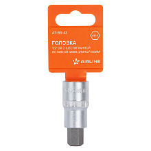 Головка торцевая 1/2"DR со вставкой HEX 12мм, L=55мм