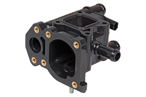 Корпус термостата для автомобилей Opel Astra J (10-)/Chevrolet Cruze (09-)/Aveo T300 (11-) (пластиковый)