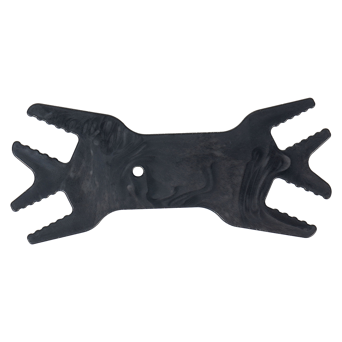 Ключ универсальный для демонтажа хомутов с зубчатым замком, пластик, черный