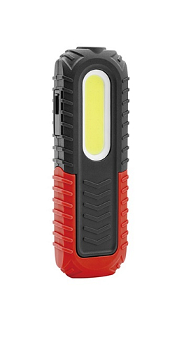 Фонарь светодиодный аккумуляторный, крюк/магнит, 400лм, Li-Ion 2000мАч МП-серия