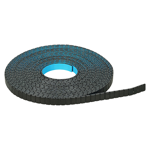 Груз балансировочный самоклеящийся стальной 1000*5гр, катушка, черный