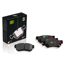 Колодки тормозные дисковые задние для автомобилей Hyundai Santa Fe (00-) / Getz (02-) Tucson (04-) / Kia Sportage (04-) / Sportage (10-)