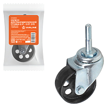 Колесо для трансмиссионной стойки 0.3т - 0.5т, D75, поворотное с крепежом