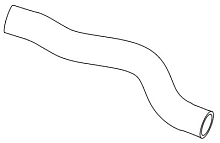 Патрубок охл. для а/м Toyota Camry (06-) 2.4i AT [2AZ-FE] верх. (EPDM, 1 шт.)