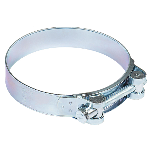 Хомут силовой 104-112/24мм, шарнирный, W1(оцинк.)