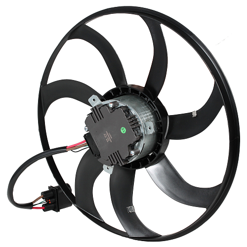 Электровентилятор охлаждения для автомобилей Skoda Octavia A5 (04-)/VW Jetta (04-)/Golf V (03-)/Golf VI (08-) (400W; 410 мм.) (без кожуха)