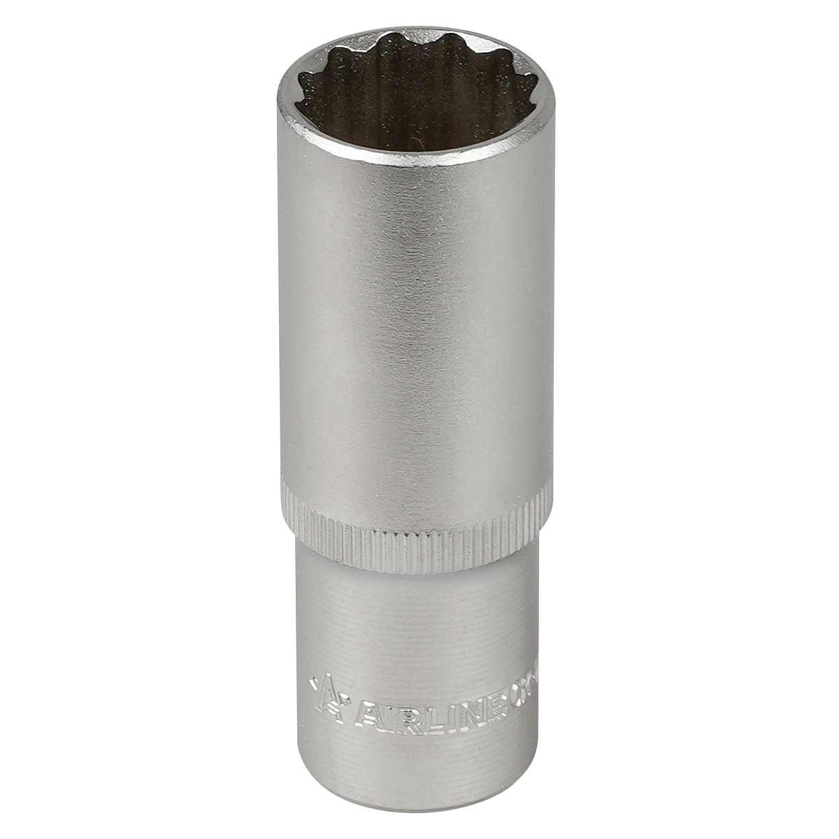 Головка торцевая 1/2"DR двенадцатигранная 21мм, L=78мм пласт.подвес