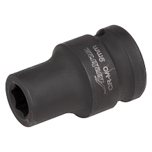 Головка ударная торцевая 1/2"DR шестигранная 9мм, L=38мм