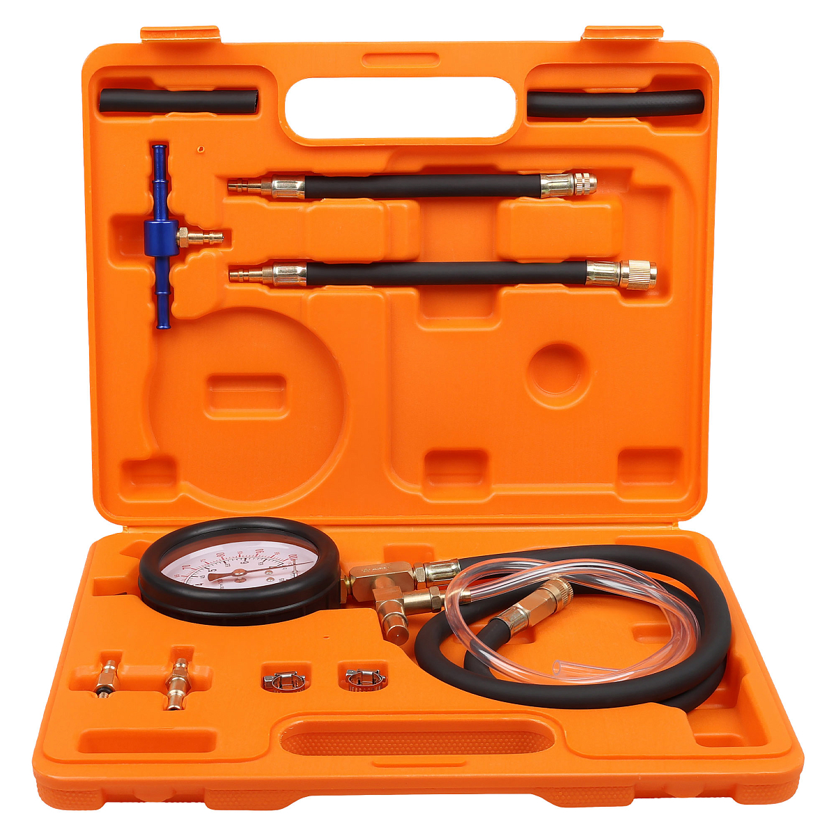 Тестер давления топлива PRO, набор 11пр., кейс