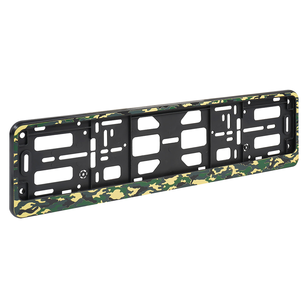 Рамка под номерной знак, камуфляж "Лето", рамка-книжка