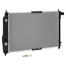 Радиатор охлаждения для автомобилей Aveo (05-) AT A/C+