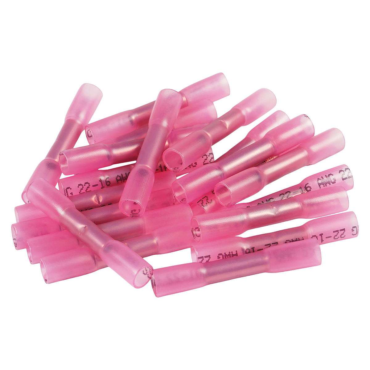 Гильза соединительная (ГСИ) для проводов 0.5-1.5 мм2, комплект (20 шт.) в термоусадке