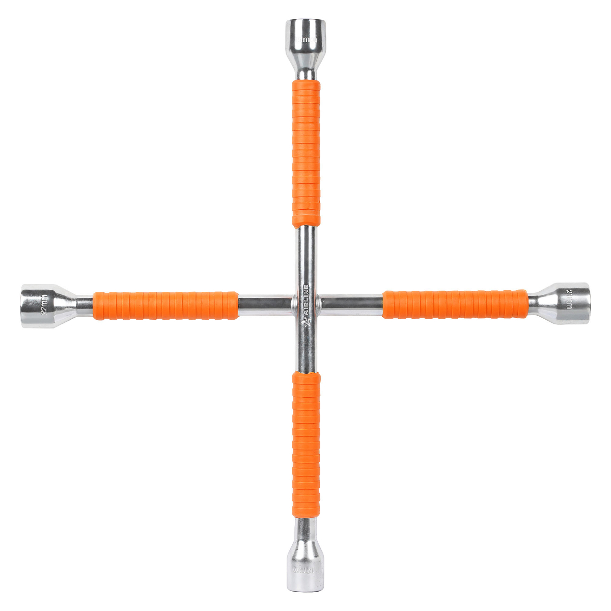 Ключ баллонный крестовой 400мм PRO с пластиковыми рукоятками (17х19х21х22)