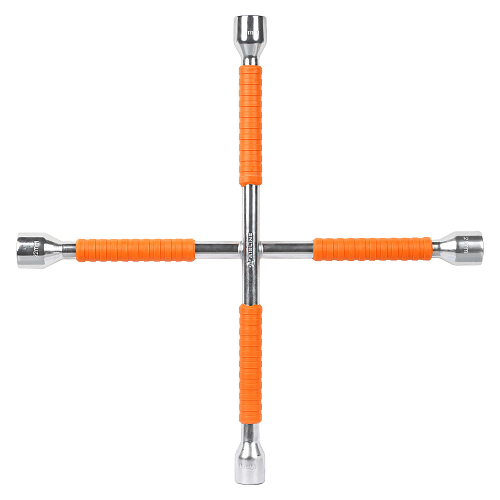 Ключ баллонный крестовой 400мм PRO с пластиковыми рукоятками (17х19х21х22)