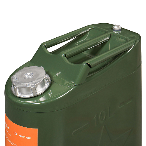 Канистра 10л металлическая, винтовая крышка