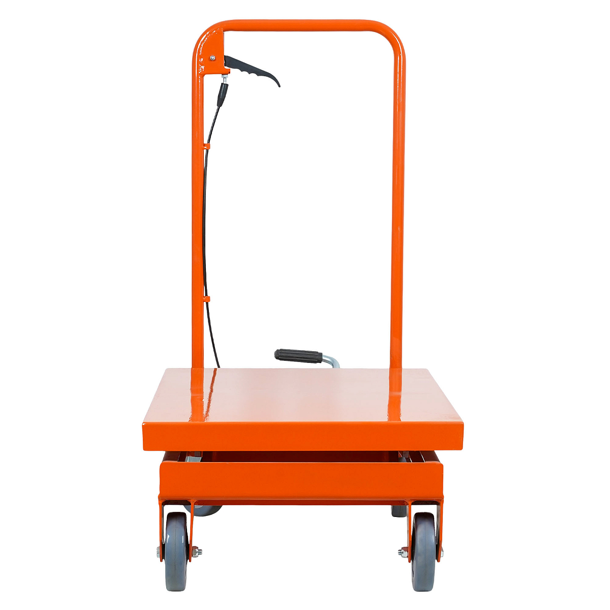 Стол подъемный гидравлический г/п 500кг 290-850мм передвижной, платформа 800х500мм