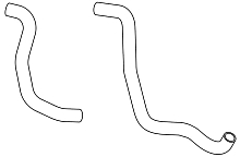 Патрубки охл. для а/м Лада Xray (16-) 1.6i MT [H4M] (EPDM, кмпл., 2шт.)