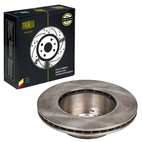 Диски тормозные для автомобилей BMW 1 (F20 / F21) (11-) / 2 (F22) (13-) / 1 (E81 / 87) (04-) передний d=284 окрашенный