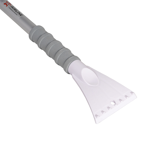 Щетка от снега и льда с эрг-ной рукояткой и мягкой распушенной щетиной + скребок (89 см)