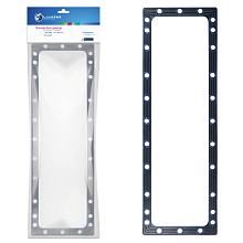 Прокладка бачка радиатора для спецтехники МТЗ-80/82 (силиконовая с РА каркасом)