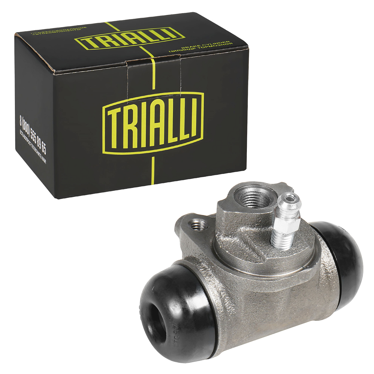 Цилиндр тормозной для автомобилей Renault Logan (04-) / Clio II (98-) без ABS задний левый / правый d=19мм