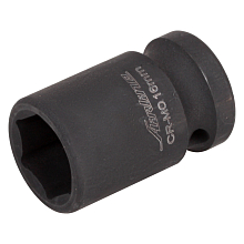 Головка ударная торцевая 1/2"DR шестигранная 16мм, L=38мм