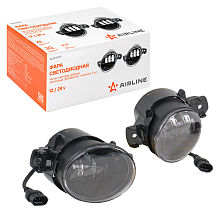 Фары противотуманные светодиодные для Nissan, Renault, 32Вт (16Вт x 2), H11, Белый, комплект 2 шт.