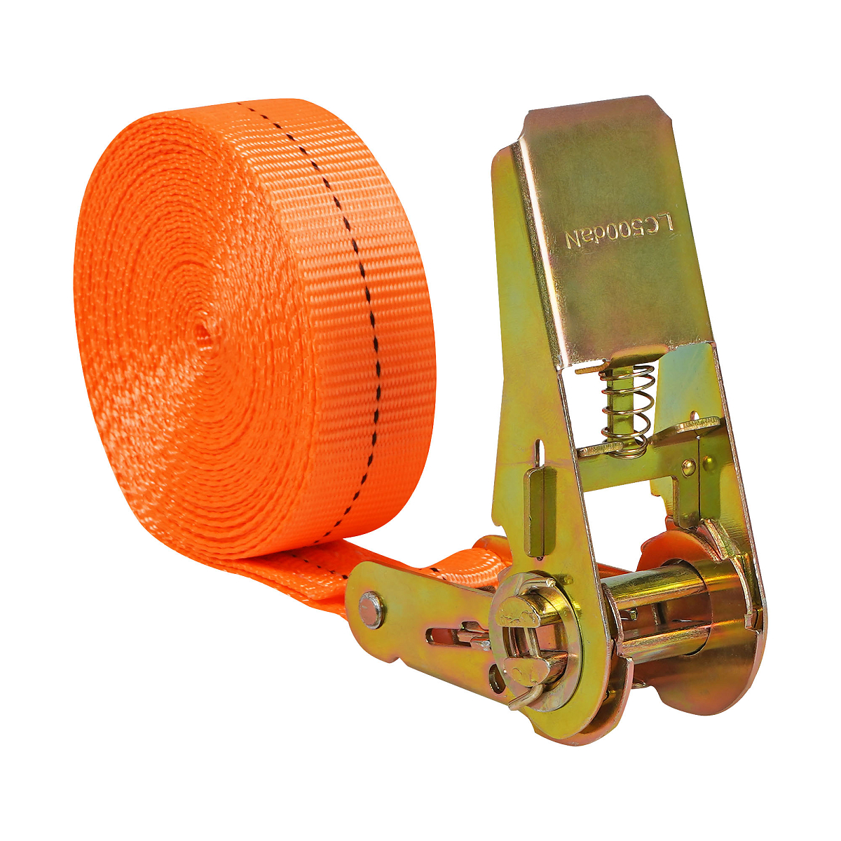 Ремень крепления груза с храповиком, кольцевой 1 т, 8 м