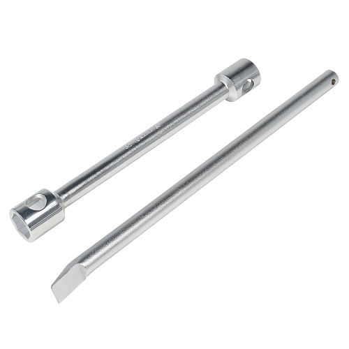 Ключ баллонный торцевой кованый 32*30*400мм с воротком