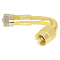Удлинитель вентиля, 45 гр, латунь