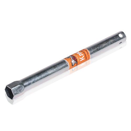 Ключ свечной трубчатый 21мм, 270мм, резиновый фиксатор