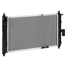 Радиатор охлаждения для автомобилей Matiz (01-) MT (паяный)