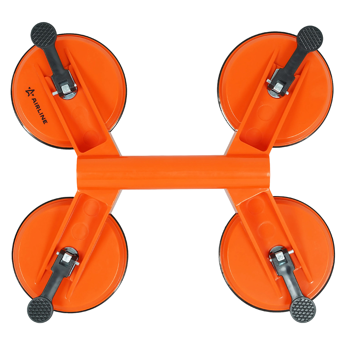 Стеклодомкрат вакуумный с четырьмя присосками, г/п 120кг. пластик