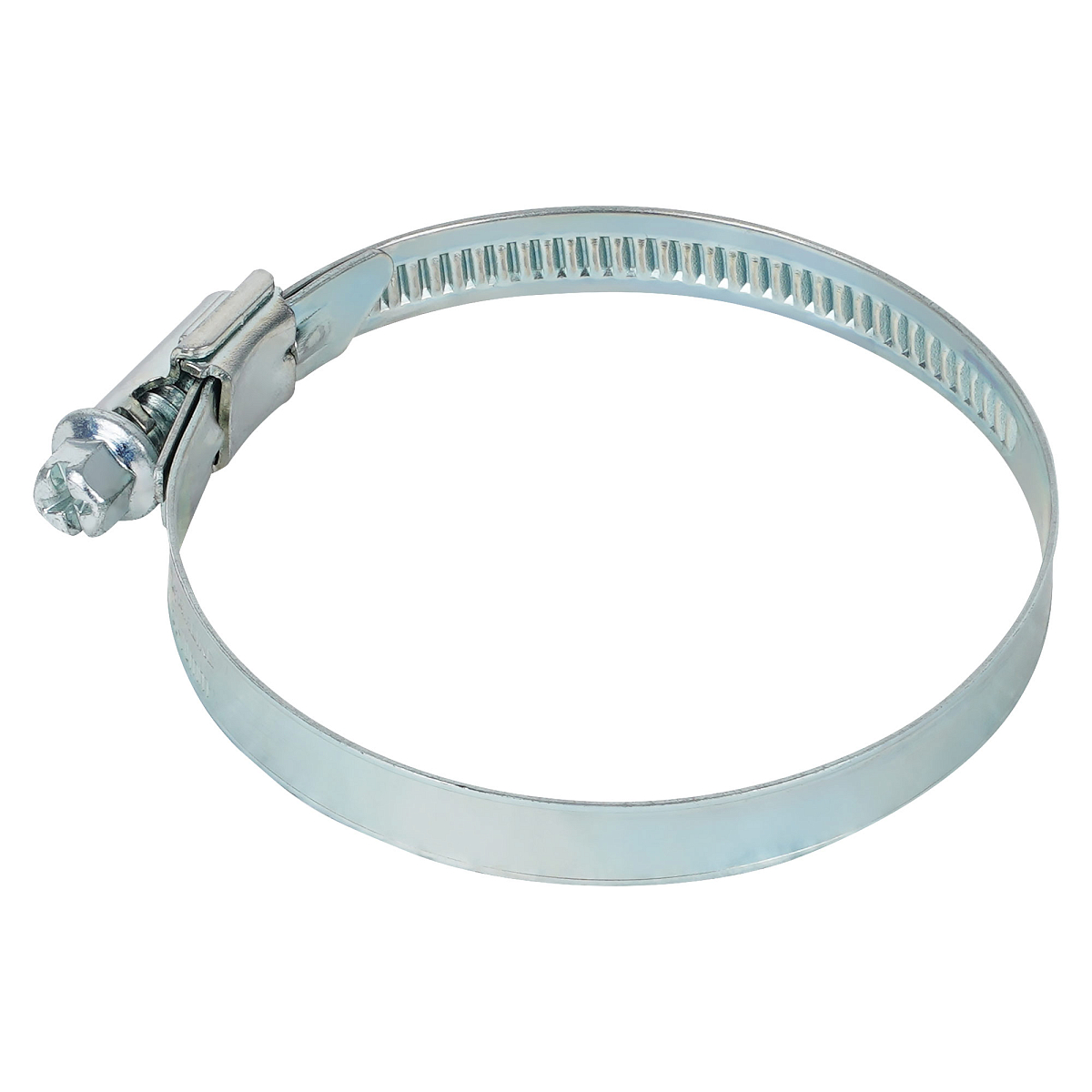 Хомут 50-70/9мм, червячный, усиленный, W1(оцинк), 1 шт.