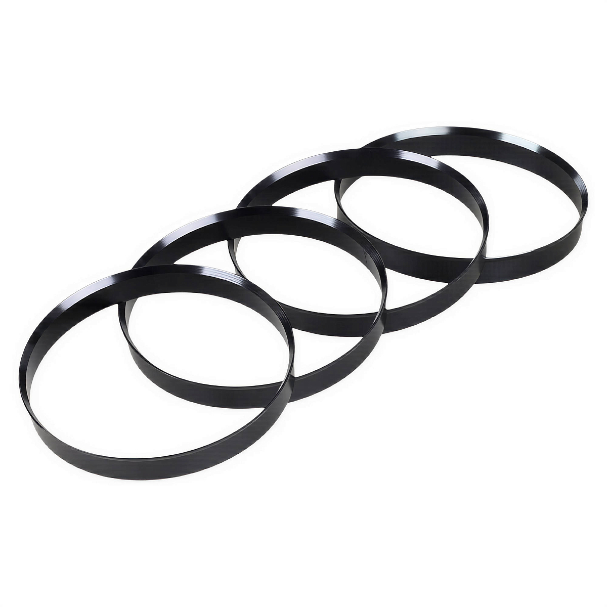 Кольцо центровочное для литого диска 74.1-72.6мм, комплект 4 шт., алюминий