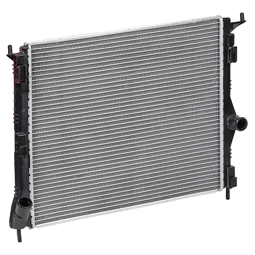 Радиатор охлаждения для автомобилей Largus (12-)/Logan (08-) 1.4i/1.6i MT (паяный)