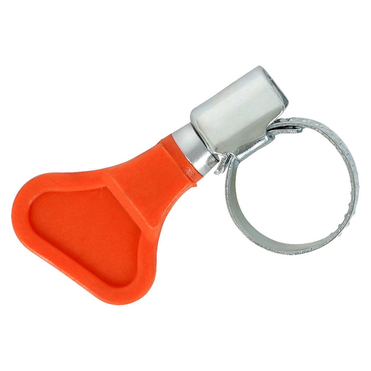 Хомут червячный 10-16/9мм с ключом, стандарт, W1(оцинк.)