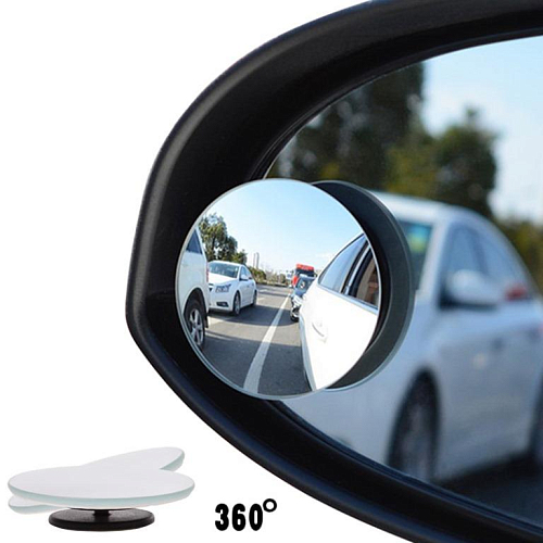 Зеркало мертвой зоны круглое, 50 мм, повор.360 гр., 2 шт.