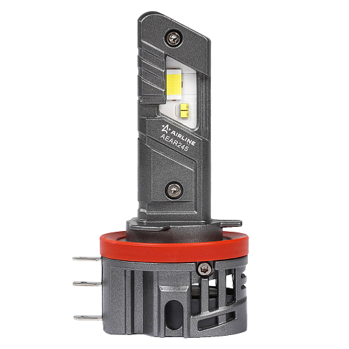 Лампа светодиодная H15 COMPACT, 23Вт, 4400Лм (2200Лм x 2), 6500К (Белый), 12В, комплект 2 шт.